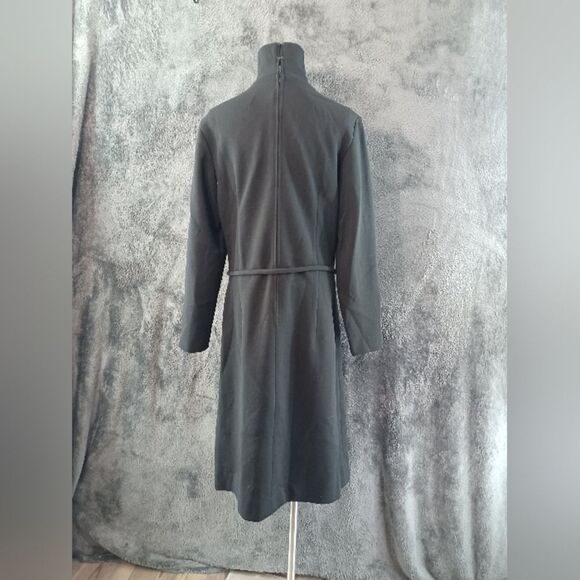 Pendleknit By Pendleton  Black Turtle Neck Dress VINTAGE - Picture 8 of 14